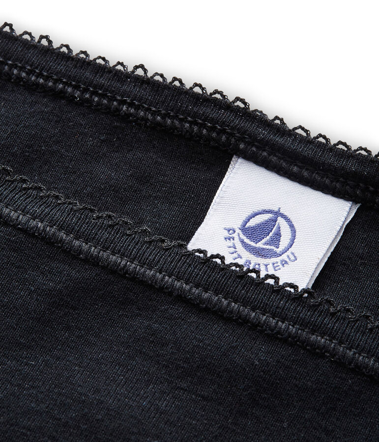 Women's cotton pants black