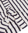 Women's linen dress MARSHMALLOW white/MEDIEVAL blue
