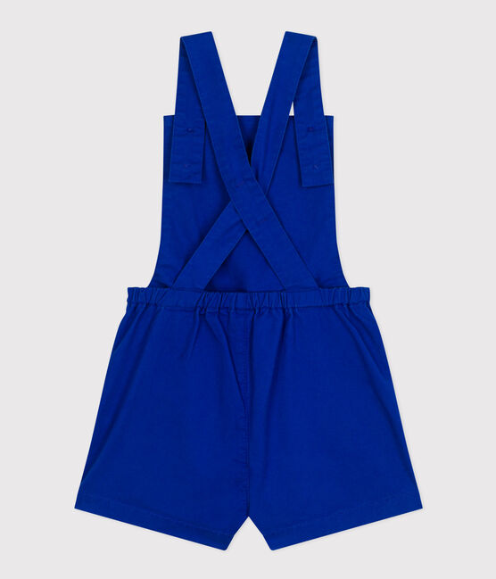 Girls' Short Dungarees SURF blue