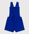 Girls' Short Dungarees SURF blue