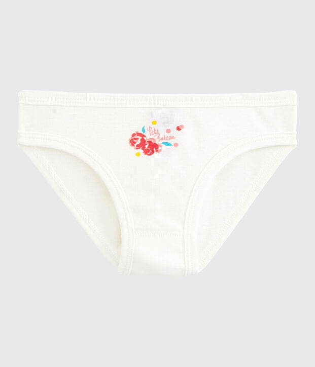 Girls' Cotton Knickers white