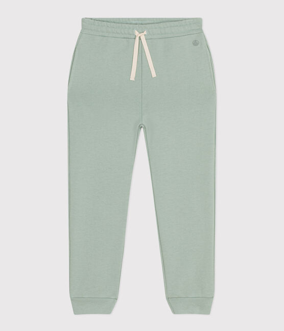 Girls' fleece jogging bottoms HERBIER green