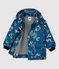 BABIES' ICONIC RECYCLED RAINCOAT BRASIER blue/MULTICO white