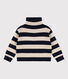 Boys' wool and cotton knit jumper