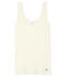 Women's Sleeveless Top in 2x2 Rib Knit MARSHMALLOW white