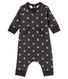 Baby boy's long print snowsuit