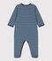 Boys' Stripy Tube Knit Pyjamas SMOKING /AZUL