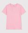 Women's short-sleeved plain cotton T-shirt CHARMI