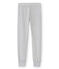 women's trousers in extra fine double knit POUSSIERE CHINE grey