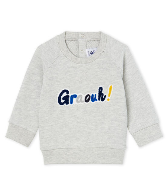 Baby Boys' Fleece Sweatshirt BELUGA CHINE CN grey