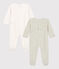 Babies' Velour Sleepsuit - 2-Pack variante 1