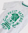 Boys' Short-Sleeved Jersey T-Shirt POUSSIERE CHINE grey