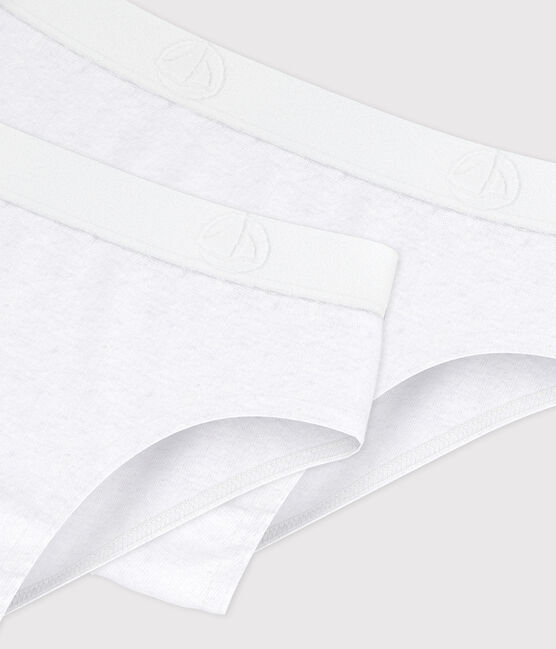 Children's plain cotton slips - 2-pack variante 1