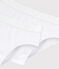 Children's plain cotton slips - 2-pack variante 1