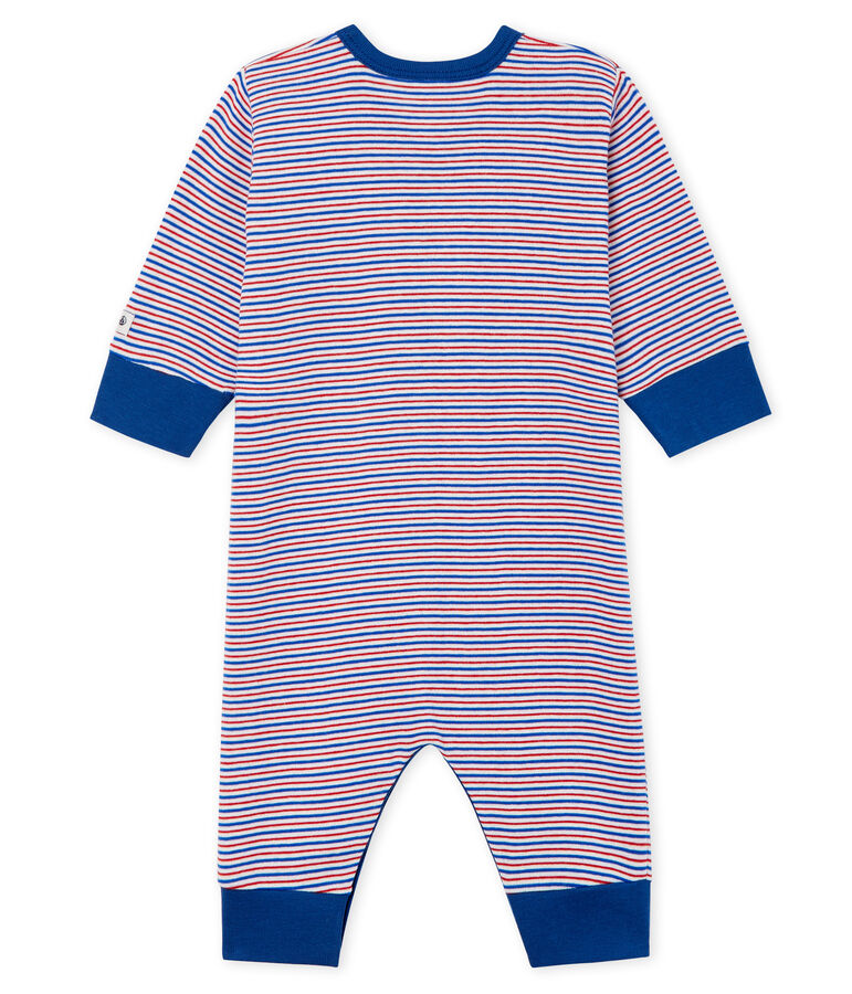 Baby Boys' Footless Sleepsuit white/multicolor