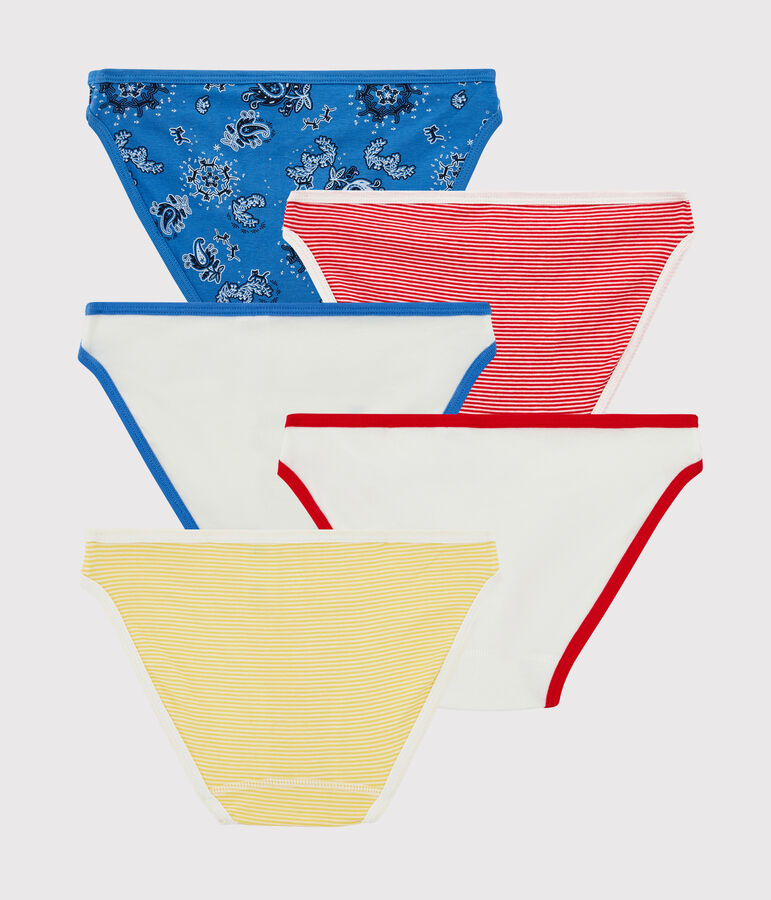 Women's Organic Cotton Briefs - 5-Pack multicolor