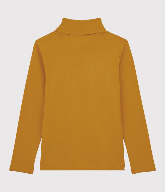 Unisex Children's Cotton Polo Neck BOUDOR yellow