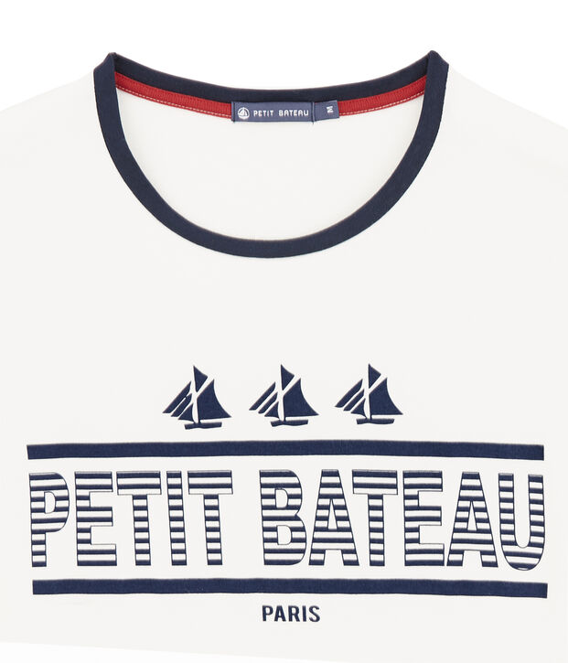 Unisex short sleeve tee-shirt white