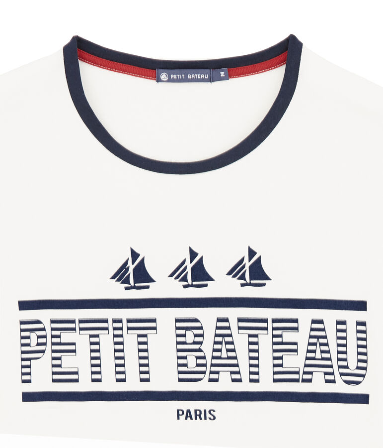 Unisex short sleeve tee-shirt white