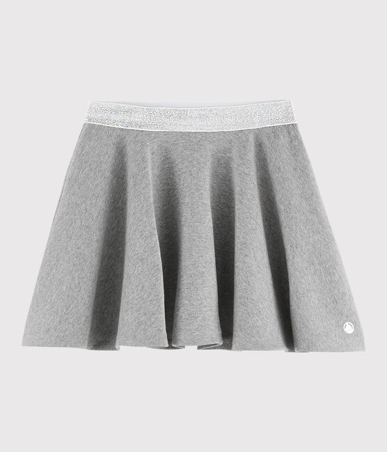 Girls' mesh knit skirt SUBWAY CHINE grey