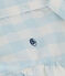 Girls' Short-Sleeved Poplin Dress BOLDAIR /MARSHMALLOW