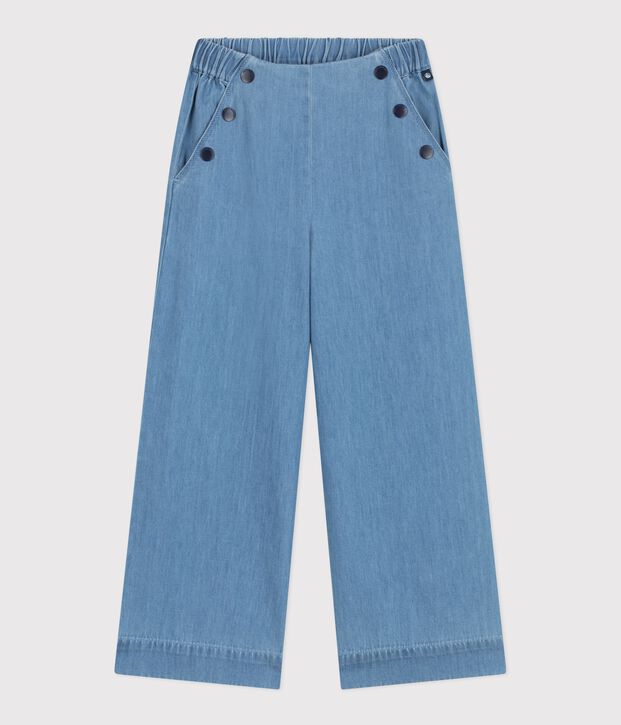 Children's denim trousers blue