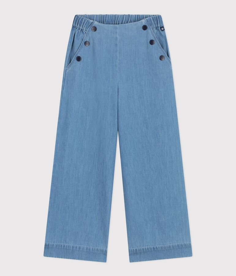 Children's denim trousers blue