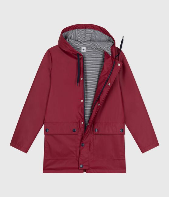 Iconic raincoat for men or women AMARANTE