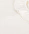 Babies' Short-Sleeved Cotton Bodysuit With Ruffle Collar white