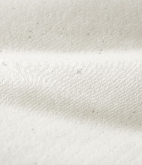 Babies' White Organic Cotton Tube Knit Baby Nest MARSHMALLOW white