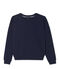 Women's stretch cotton sweatshirt SMOKING blue