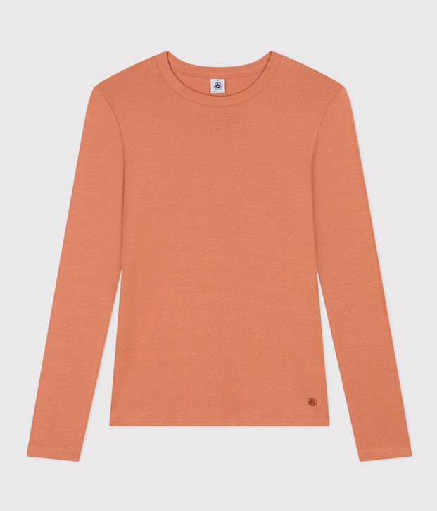 Women's Iconic Cotton Round Neck T-Shirt pink