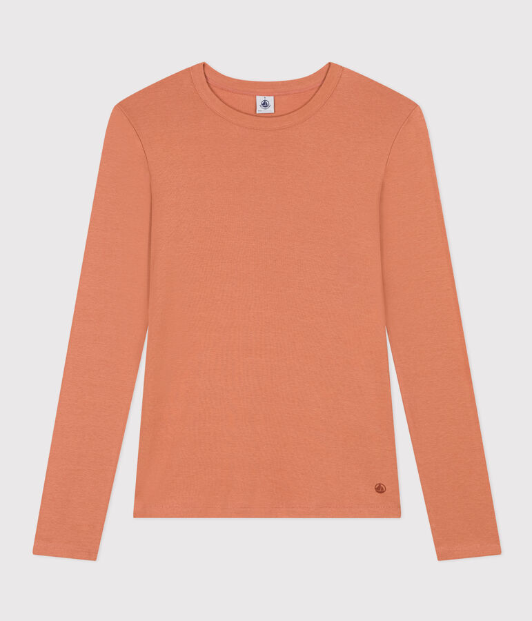 Women's Iconic Cotton Round Neck T-Shirt pink