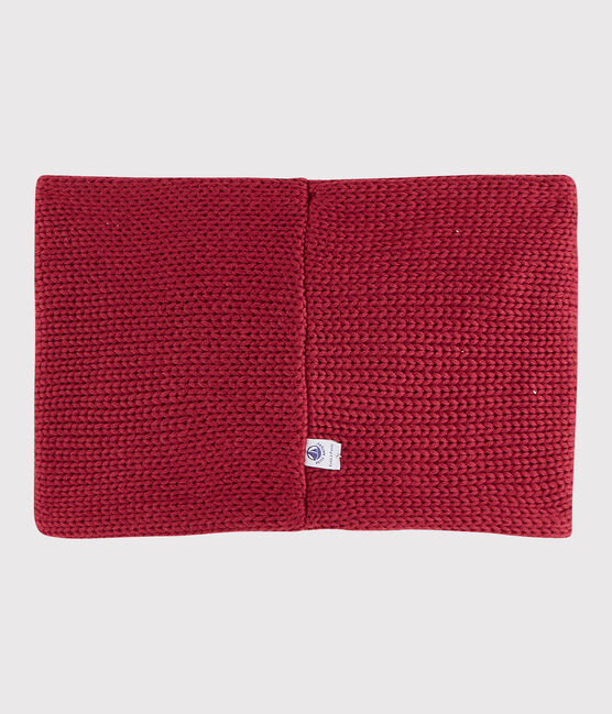 Unisex Cabled Snood POPPY pink