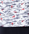 Boy's pyjamas with Tunisian collar SMOKING blue/ECUME white/MULTICO