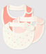 Organic Cotton Baby Bibs - 3-Pack