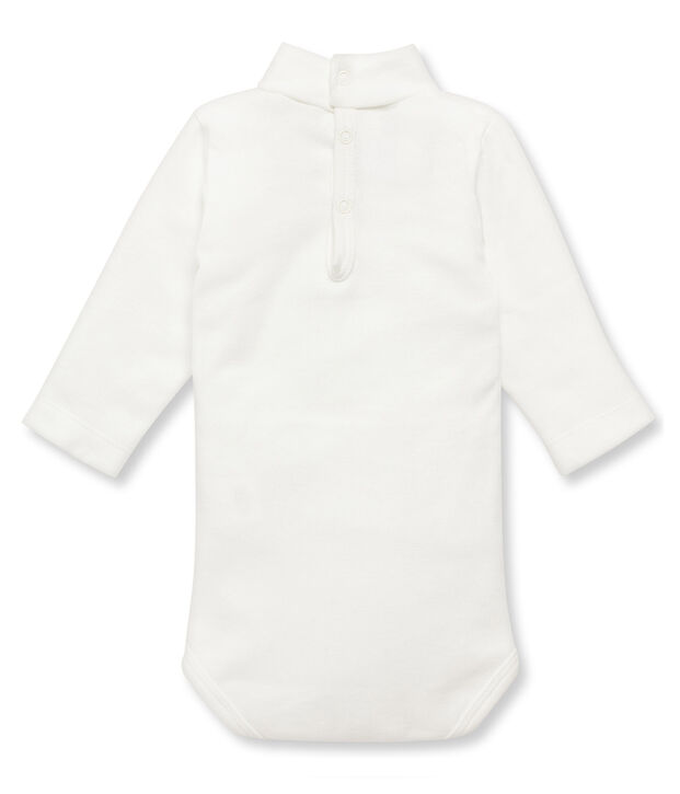 Mixed baby's roll neck body white