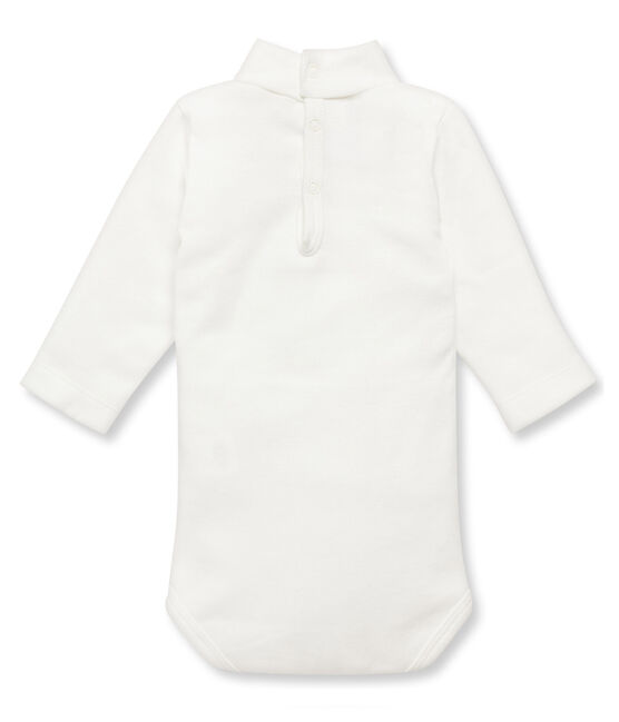 Mixed baby's roll neck body MARSHMALLOW white