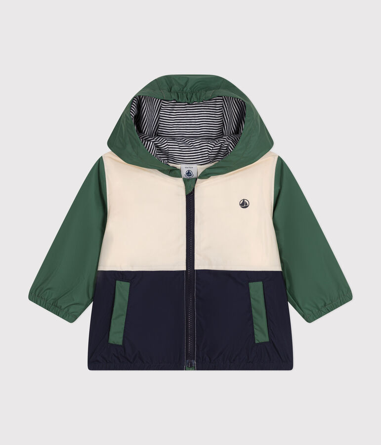 Babies' Windbreaker Ecru/multicolor