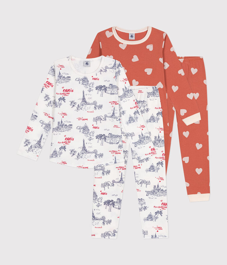Children's cotton pyjamas - 2-pack multicolor