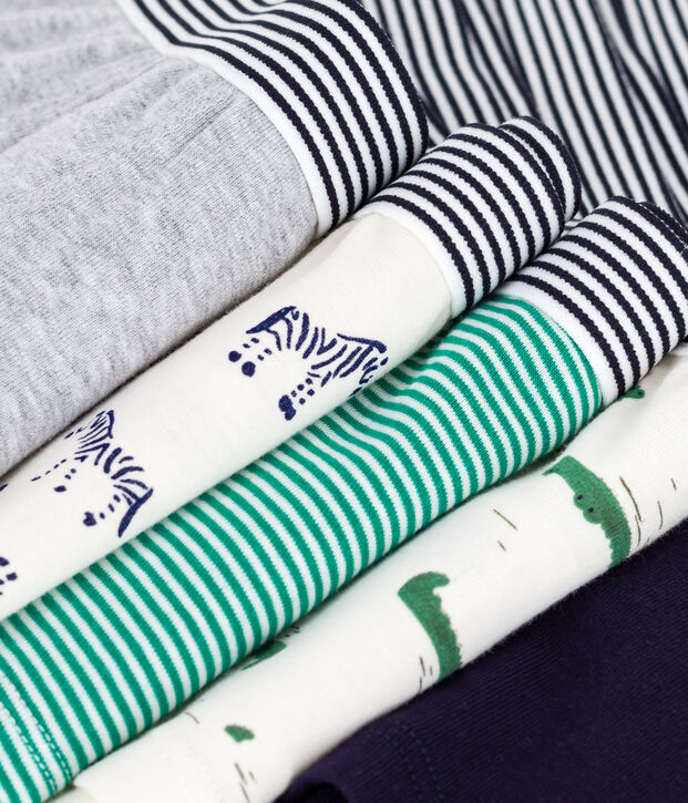 Pack of children's animal-print cotton boxers multicolor