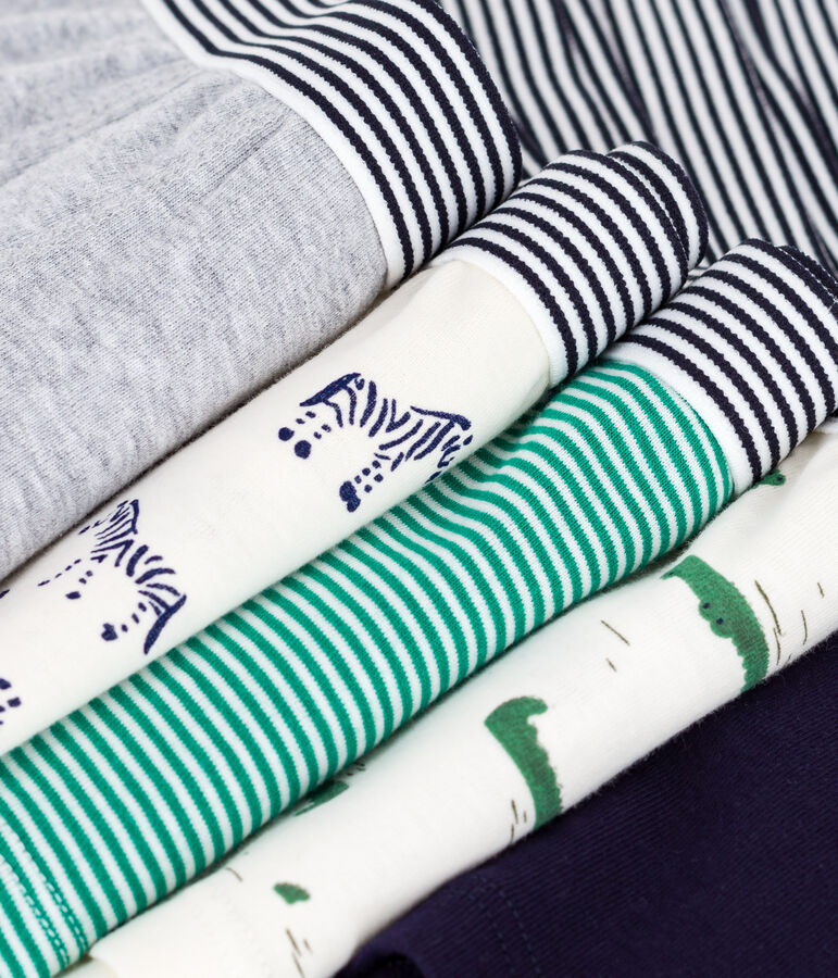 Pack of children's animal-print cotton boxers multicolor