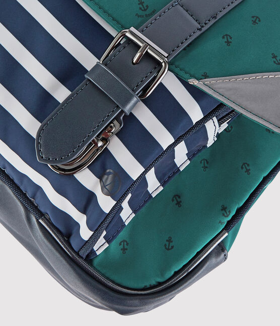 Unisex Children's Satchel PINEDE green/SMOKING blue