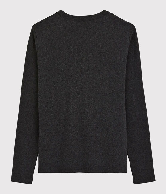 Women's Iconic Round-Neck Cotton T-Shirt CITY CHINE grey
