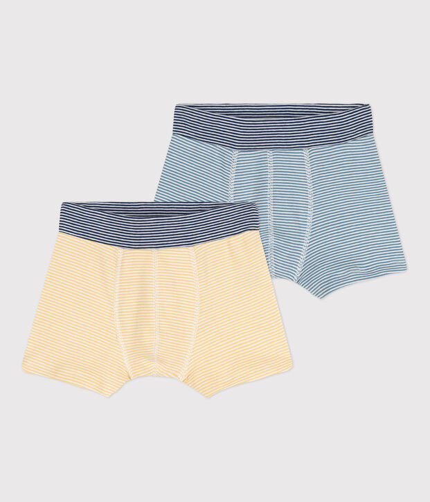 Boys' Pinstriped Boxer Shorts - 2-Pack multicolor
