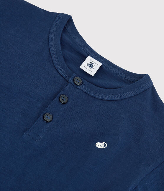 Unisex Children's Short-Sleeved T-Shirt MEDIEVAL blue