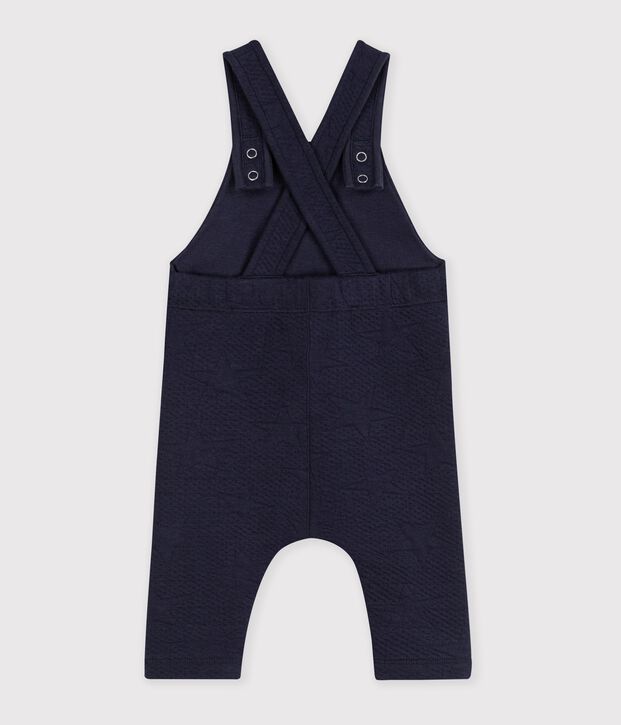 Babies' thick cotton dungarees with a star pattern SOIR