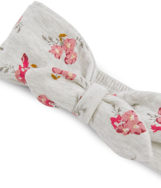 Baby Girls' Headband BELUGA grey/MULTICO white