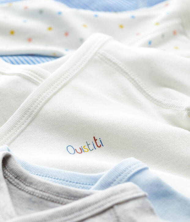 Babies' Organic Cotton Bodysuits - 5-Pack multicolor