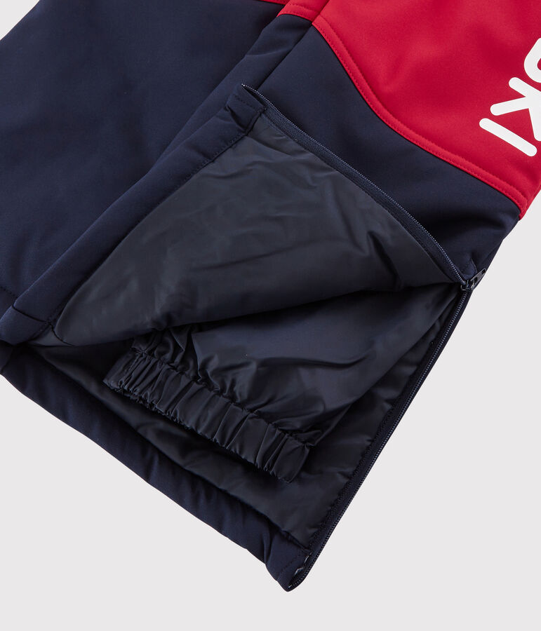 Boys'/Girls' Ski Trousers TERKUIT red/SMOKING